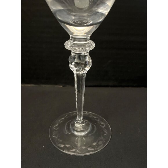 Rogaska Crystal Gallia Wine Glass 9 1/2” France 1990’s - Picture 3 of 6